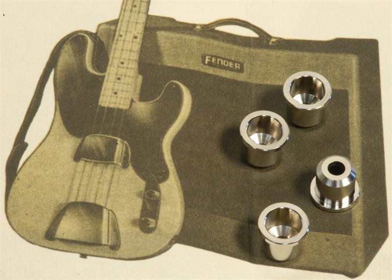 Fender Japan '51 Precision Bass Body String Ferrules, Set of 4, 0035334049