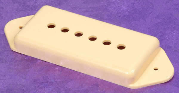 Lindy Fralin Pickup Cover, Cream P90 Dogear