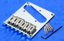Load image into Gallery viewer, Fender Squier Telecaster 6 Saddle Bridge Assembly, 0055104049
