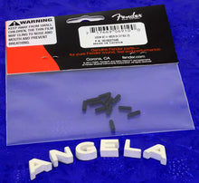 Load image into Gallery viewer, Fender American Deluxe Tele, 4-40 x 3/8 Black Saddle Height Screws, 1 Doz. 0018027049
